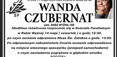 Jutro (czwartek) pożegnanie Wandy Czubernat